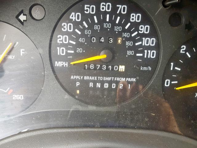 2G1WL52M8W9304408 - 1998 CHEVROLET LUMINA BAS Yaşıl foto 8