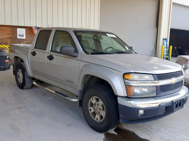 1GCDS136158273183 - 2005 CHEVROLET COLORADO SILVER photo 1