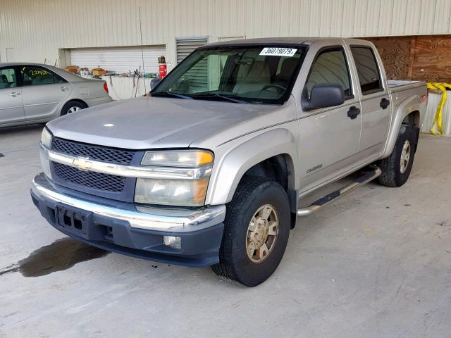 1GCDS136158273183 - 2005 CHEVROLET COLORADO SILVER photo 2