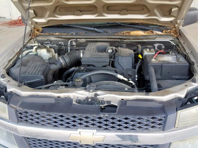 1GCDS136158273183 - 2005 CHEVROLET COLORADO SILVER photo 7