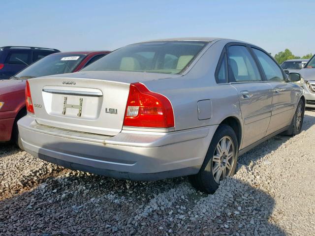 YV1TS592851404247 - 2005 VOLVO S80 2.5T SILVER photo 4