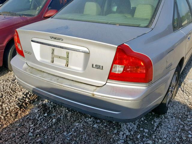 YV1TS592851404247 - 2005 VOLVO S80 2.5T SILVER photo 9