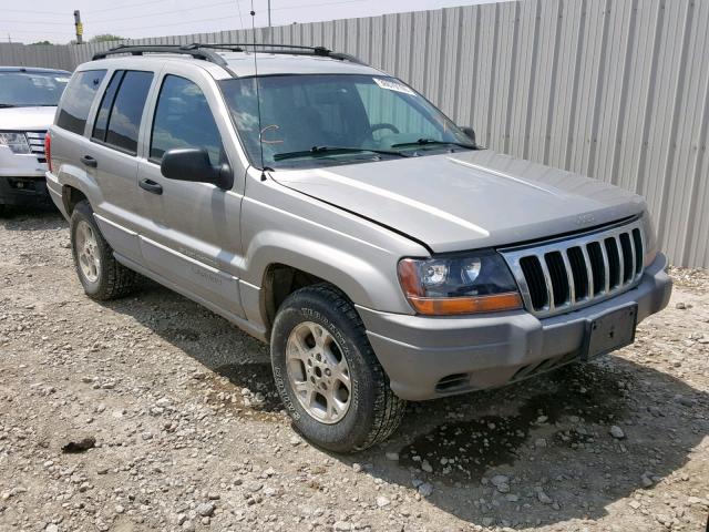 1J4GW48S9YC358499 - 2000 JEEP GRAND CHER SILVER photo 1