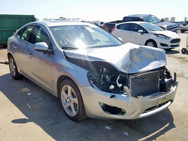 YV1612FS9D1232988 - 2013 VOLVO S60 T5 SILVER photo 1