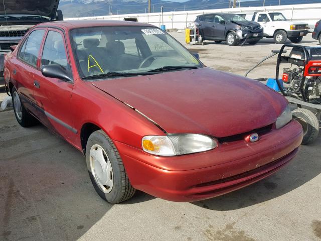 1Y1SK52802Z406129 - 2002 CHEVROLET GEO PRIZM RED photo 1