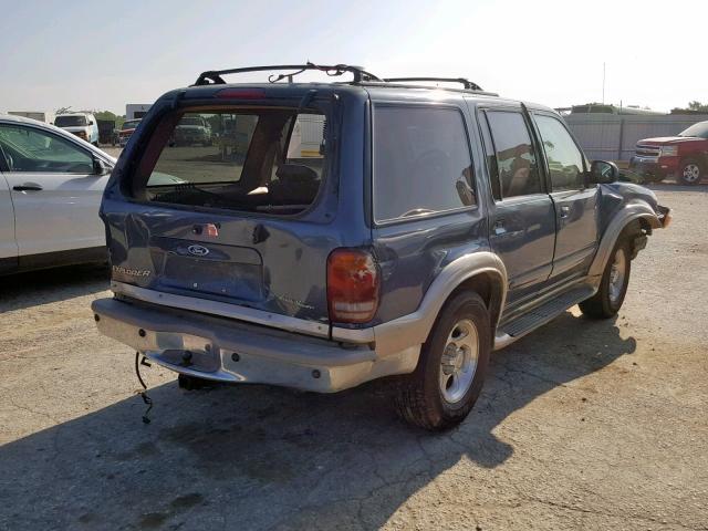 1FMZU84P9YZC37316 - 2000 FORD EXPLORER E BLUE photo 4