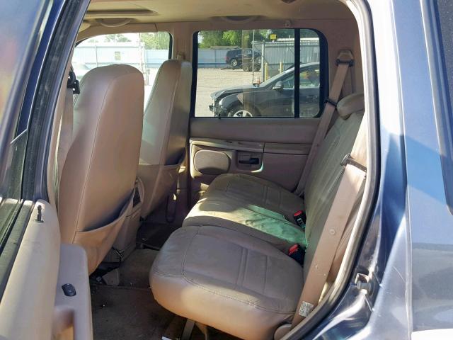 1FMZU84P9YZC37316 - 2000 FORD EXPLORER E BLUE photo 6