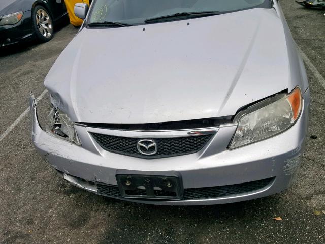 JM1BJ226820507010 - 2002 MAZDA PROTEGE DX SILVER photo 7