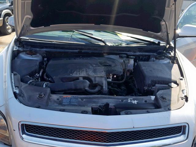 1G1ZC5E02CF159133 - 2012 CHEVROLET MALIBU 1LT Gümüş fotoğraf 7