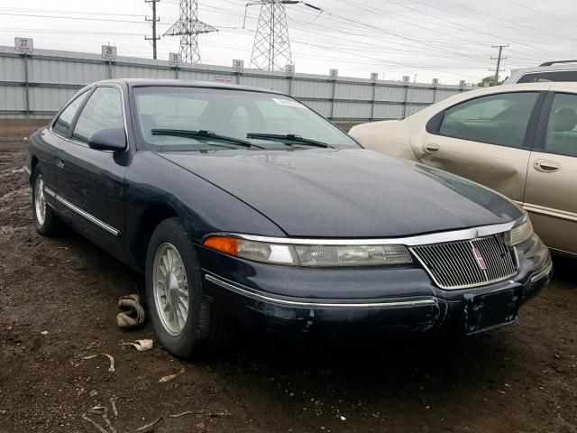 1LNLM91V6PY671003 - 1993 LINCOLN MARK VIII BLACK photo 1