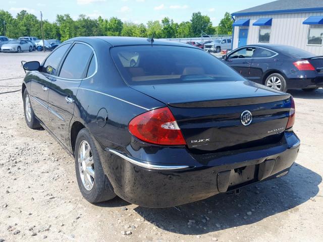 2G4WD582861125158 - 2006 BUICK LACROSSE C BLACK photo 3