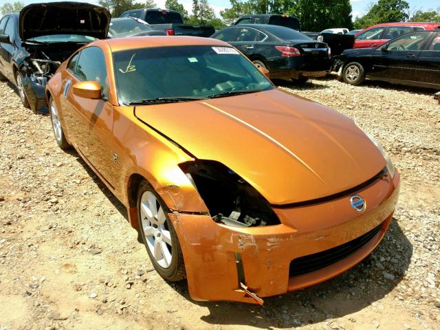 JN1AZ34E54T063538 - 2004 NISSAN 350Z COUPE ORANGE photo 1