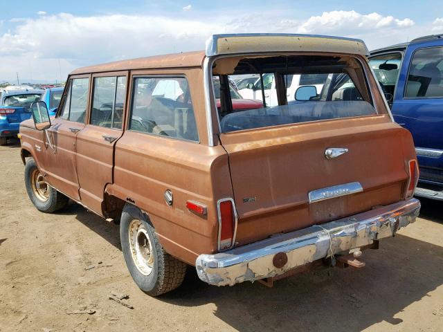 J9F18NN124790 - 1979 JEEP GRAND CHER BROWN photo 3