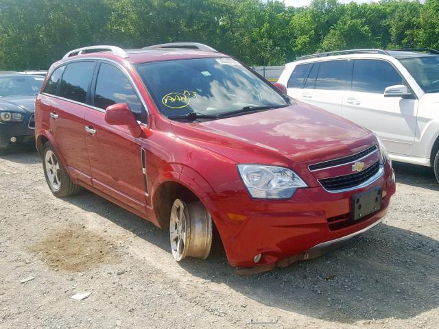 3GNFL4E50CS613902 - 2012 CHEVROLET CAPTIVA SP RED photo 1