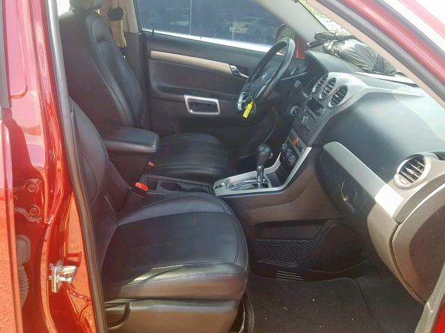 3GNFL4E50CS613902 - 2012 CHEVROLET CAPTIVA SP RED photo 5