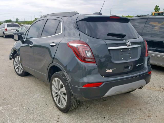 KL4CJASB4JB658659 - 2018 BUICK ENCORE PRE GRAY photo 3