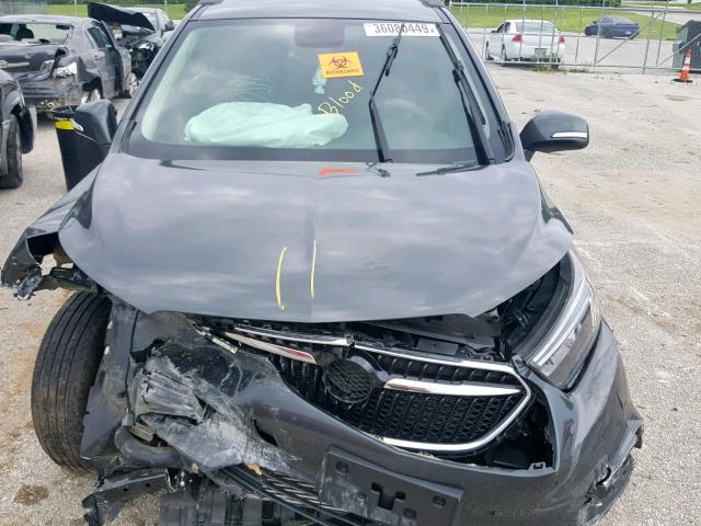 KL4CJASB4JB658659 - 2018 BUICK ENCORE PRE GRAY photo 7