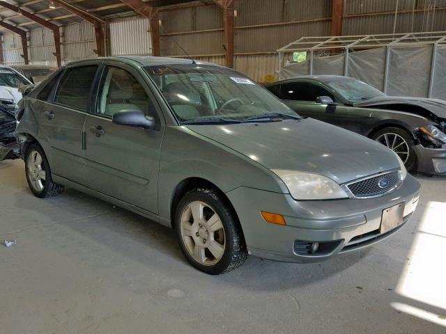 1FAHP34N46W229427 - 2006 FORD FOCUS ZX4 GREEN photo 1