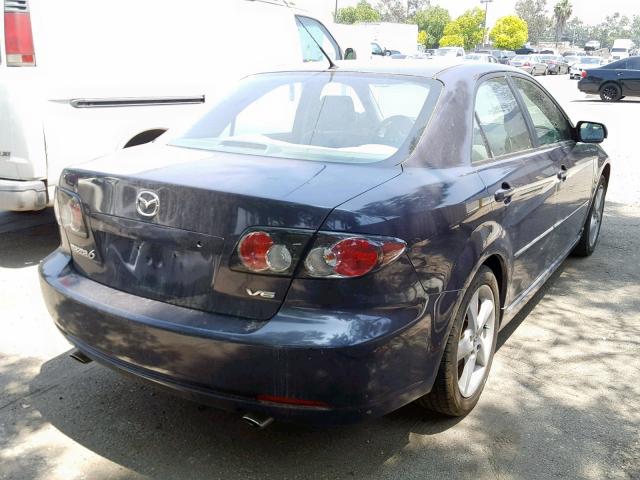 1YVHP80D175M04612 - 2007 MAZDA 6 S GRAY photo 4