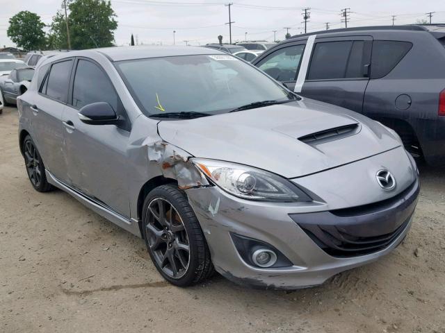 JM1BL1L48D1821514 - 2013 MAZDA SPEED 3 GRAY photo 1