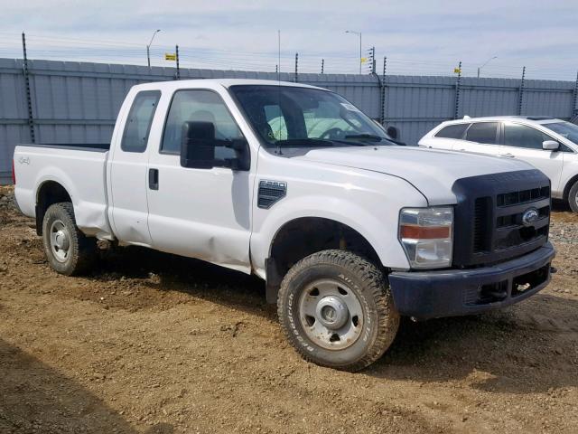 1FTSX21598EE25919 - 2008 FORD F250 SUPER WHITE photo 1