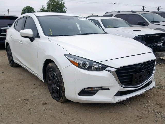 3MZBN1U79HM154459 - 2017 MAZDA 3 SPORT WHITE photo 1