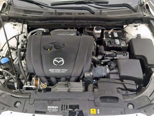 3MZBN1U79HM154459 - 2017 MAZDA 3 SPORT WHITE photo 7