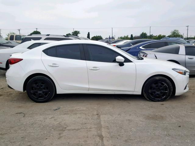 3MZBN1U79HM154459 - 2017 MAZDA 3 SPORT WHITE photo 9