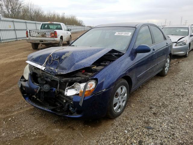 KNAFE121975453924 - 2007 KIA SPECTRA EX  photo 2