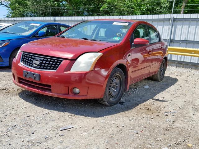 3N1AB61E89L654288 - 2009 NISSAN SENTRA 2.0 RED photo 2