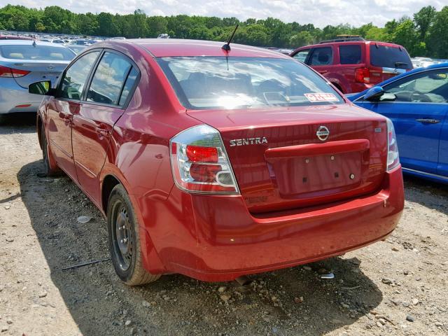 3N1AB61E89L654288 - 2009 NISSAN SENTRA 2.0 RED photo 3