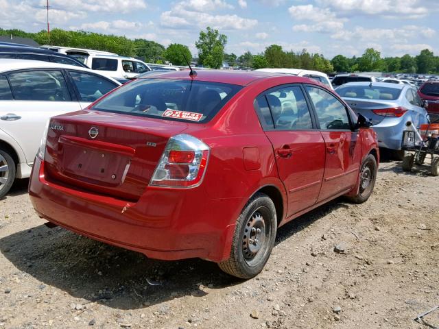 3N1AB61E89L654288 - 2009 NISSAN SENTRA 2.0 RED photo 4