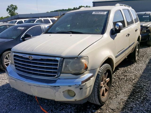 1A8HX58PX7F554286 - 2007 CHRYSLER ASPEN LIMI BEIGE photo 2