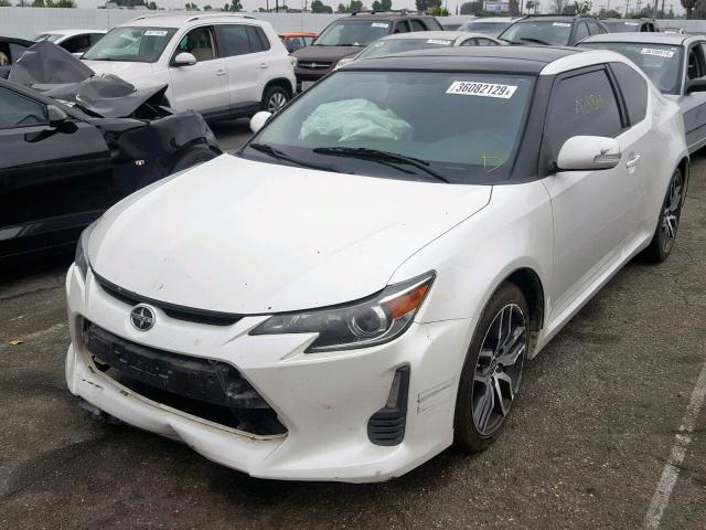 JTKJF5C73F3092388 - 2015 TOYOTA SCION TC 白色 照片 2