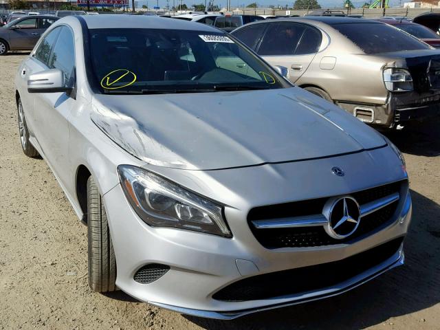 WDDSJ4EB3JN584153 - 2018 MERCEDES-BENZ CLA 250 SILVER photo 1