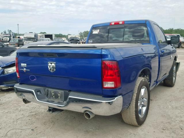 3C6JR6BT3EG249388 - 2014 RAM 1500 SLT BLUE photo 4