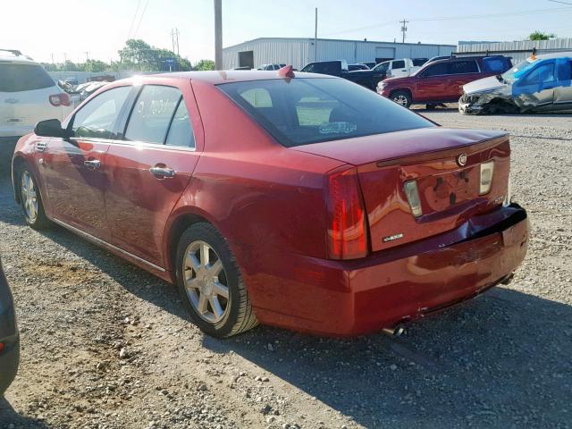 1G6DZ67A190171798 - 2009 CADILLAC STS RED photo 3