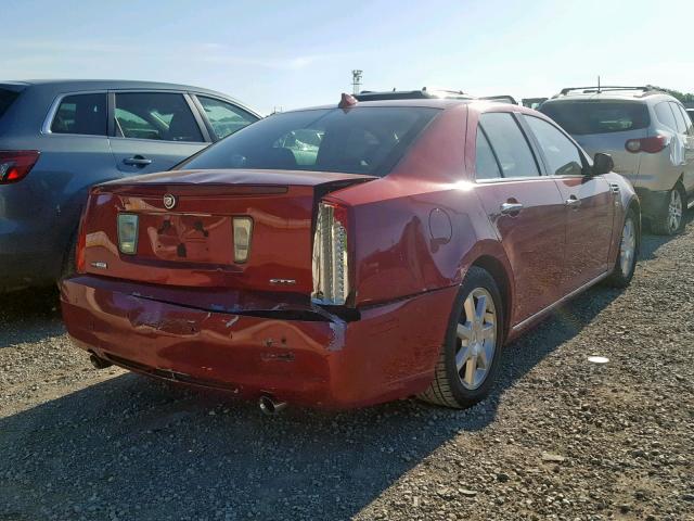 1G6DZ67A190171798 - 2009 CADILLAC STS RED photo 4