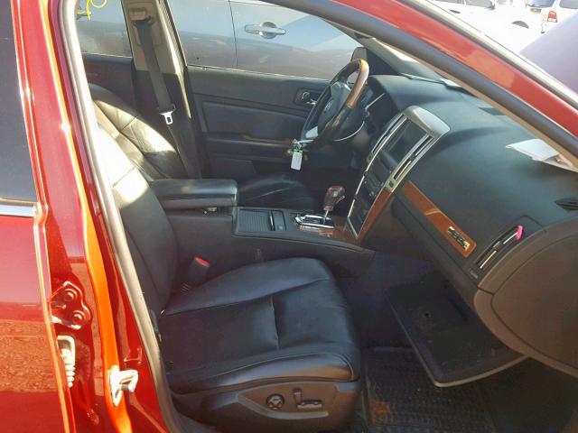 1G6DZ67A190171798 - 2009 CADILLAC STS RED photo 5