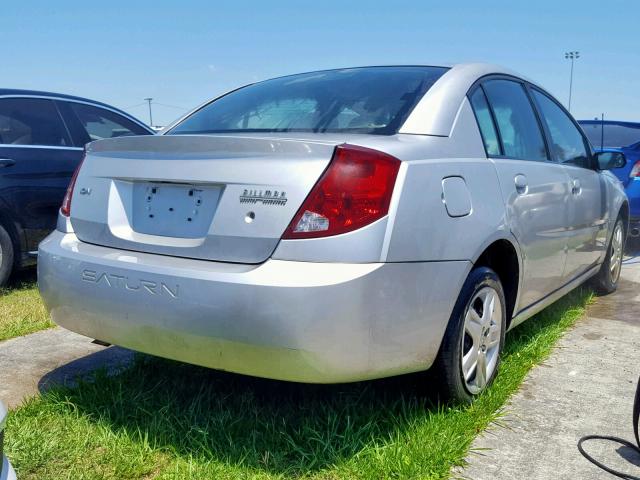 1G8AJ55F37Z140880 - 2007 SATURN ION LEVEL SILVER photo 4