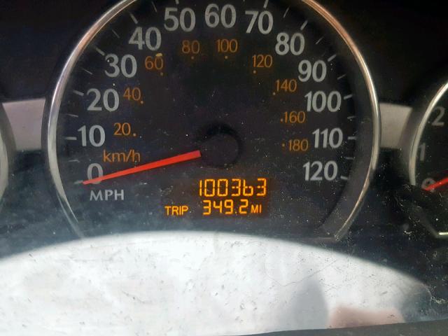 1G8AJ55F37Z140880 - 2007 SATURN ION LEVEL SILVER photo 8