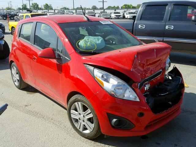 KL8CA6S92FC806186 - 2015 CHEVROLET SPARK LS RED photo 1