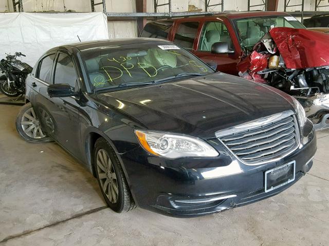 1C3CCBBB5DN588859 - 2013 CHRYSLER 200 TOURIN BLACK photo 1