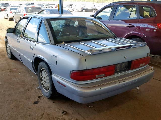 2G4WF52L7S1428406 - 1995 BUICK REGAL GRAN BLUE photo 3