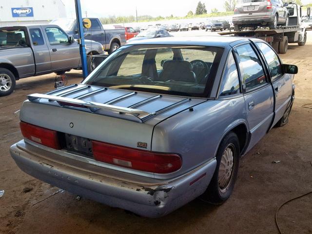 2G4WF52L7S1428406 - 1995 BUICK REGAL GRAN BLUE photo 4