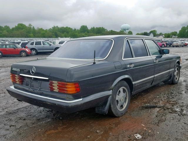 WDBCA39D6GA216049 - 1986 MERCEDES-BENZ 560 SEL BLACK photo 4