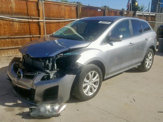 JM3ER4C3XB0368480 - 2011 MAZDA CX-7 SILVER photo 2