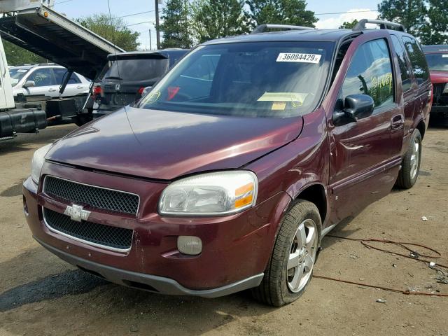 1GNDV33158D133230 - 2008 CHEVROLET UPLANDER L MAROON photo 2