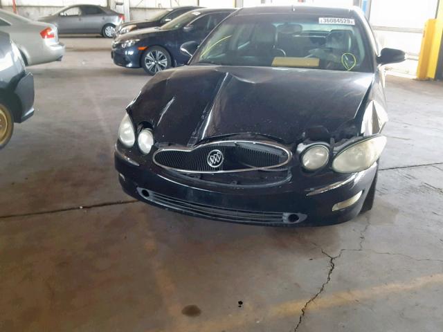 2G4WE567451200917 - 2005 BUICK LACROSSE C BLACK photo 9