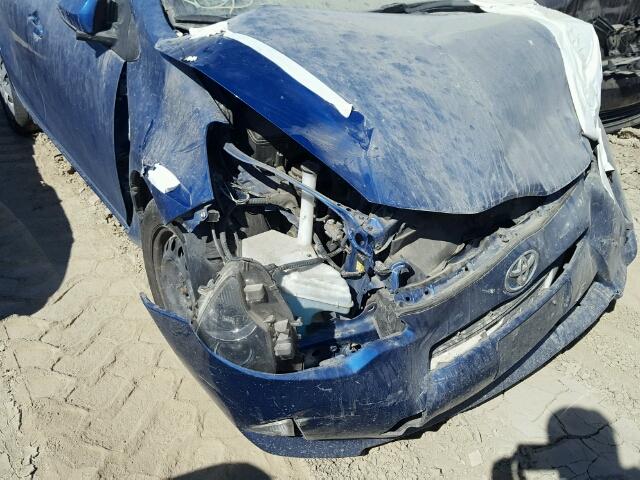 JTDKDTB3XC1020759 - 2012 TOYOTA PRIUS C BLUE photo 1